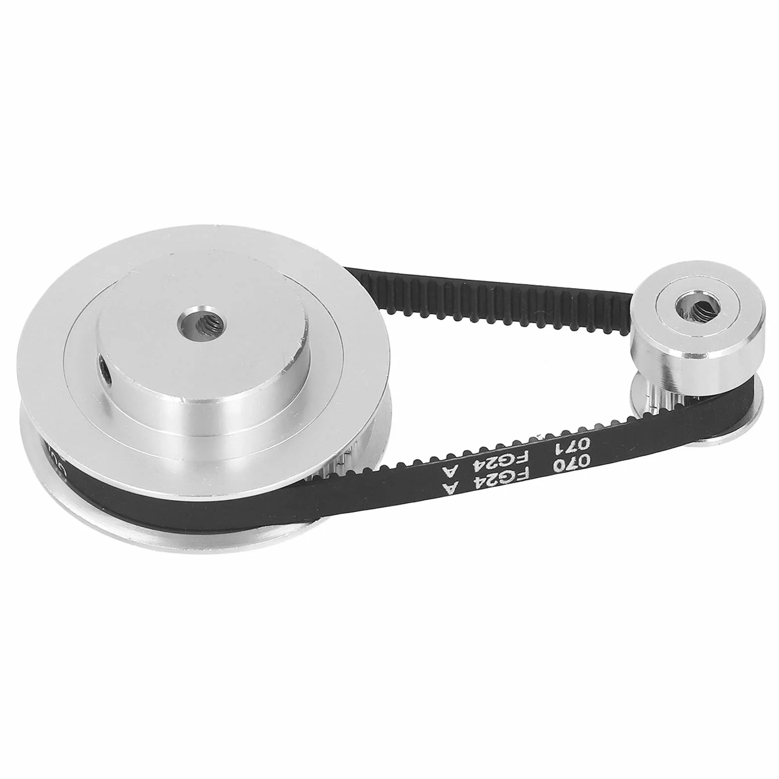 GT2 Koło Synchroniczne Zestaw kół Pasowych Silnika Krokowego Aluminiowe Pas 200mm 6mm do Drukarki 3D 5mm