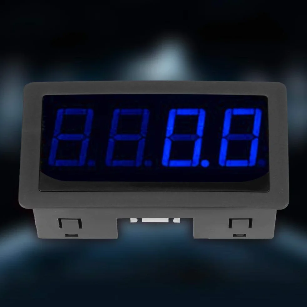 4 cyfrowy tachometr LED RPM miernik prędkości i czujnik zbliżeniowy holu NPN (niebieski)
