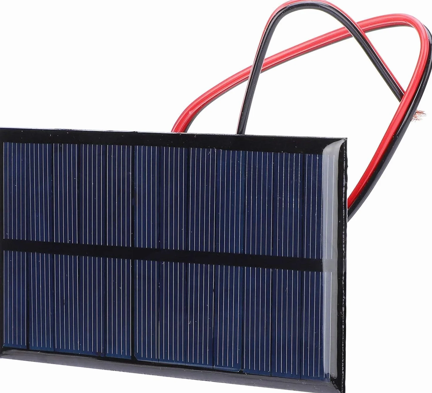 3 sztuki 1 W DC moduł solarny 6 V ogniwo słoneczne z polikrzemu Mini panel solarny, ładowarka solarna zewnętrzna Mini instalacja solarna z modułami z 30 cm kablem, ogniwo słoneczne 6 V panel solarny