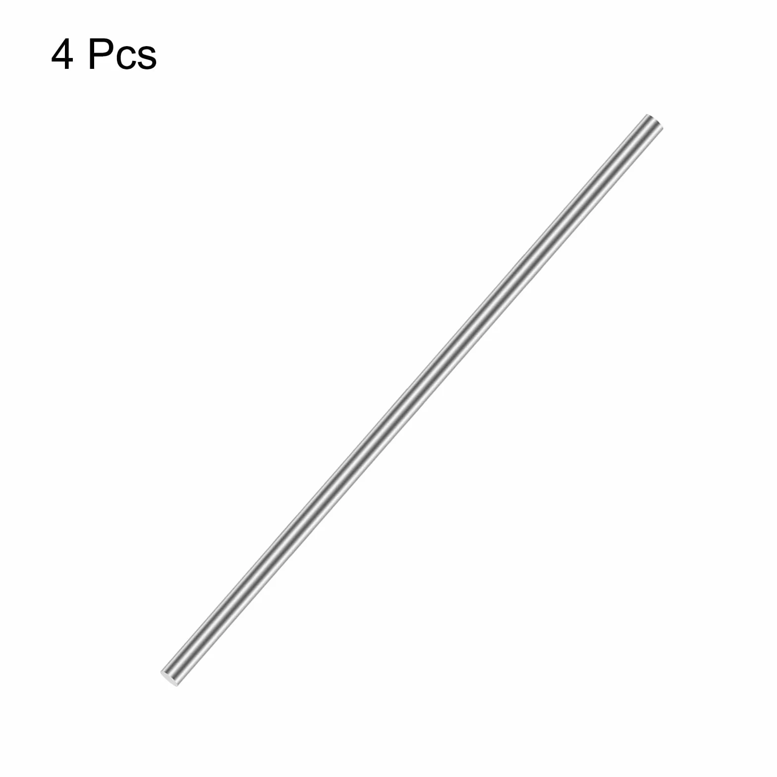 Pręt okrągły ze stali nierdzewnej 304 3 mm x 150 mm 4 sztuki