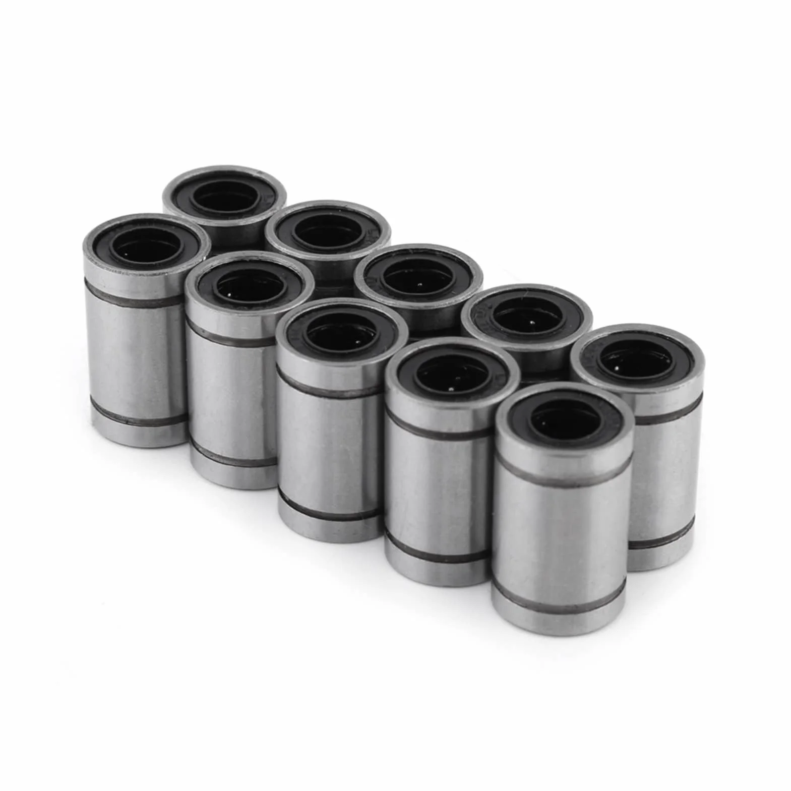 łożyska Liniowe Lm8uu 8mm Uszczelniony Cylinder Ruch Liniowy do Pręt 3D Drukarki CNC Części