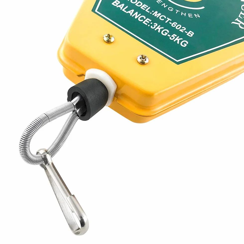 QWORK balanser sprężynowy 3–5 kg do zawieszania narzędzi linii montażowej