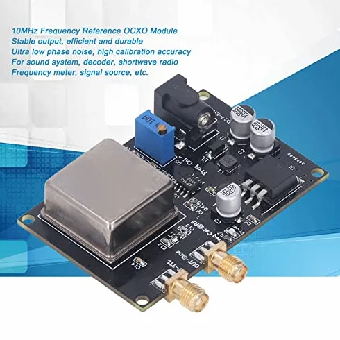 OCXO 10 MHz Standardowy Moduł Referencyjny Wysokowydajny Oscylator Kwarcowy Płyta o Stałej Temperaturze dla Standardu Instrumentu