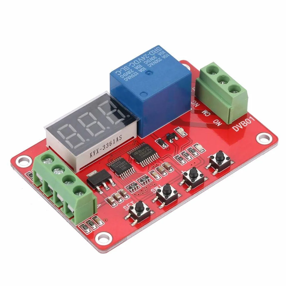 DVB01 Cyfrowy komparator napięcia 12V/24V ochrona przed zbyt niskim napięciem