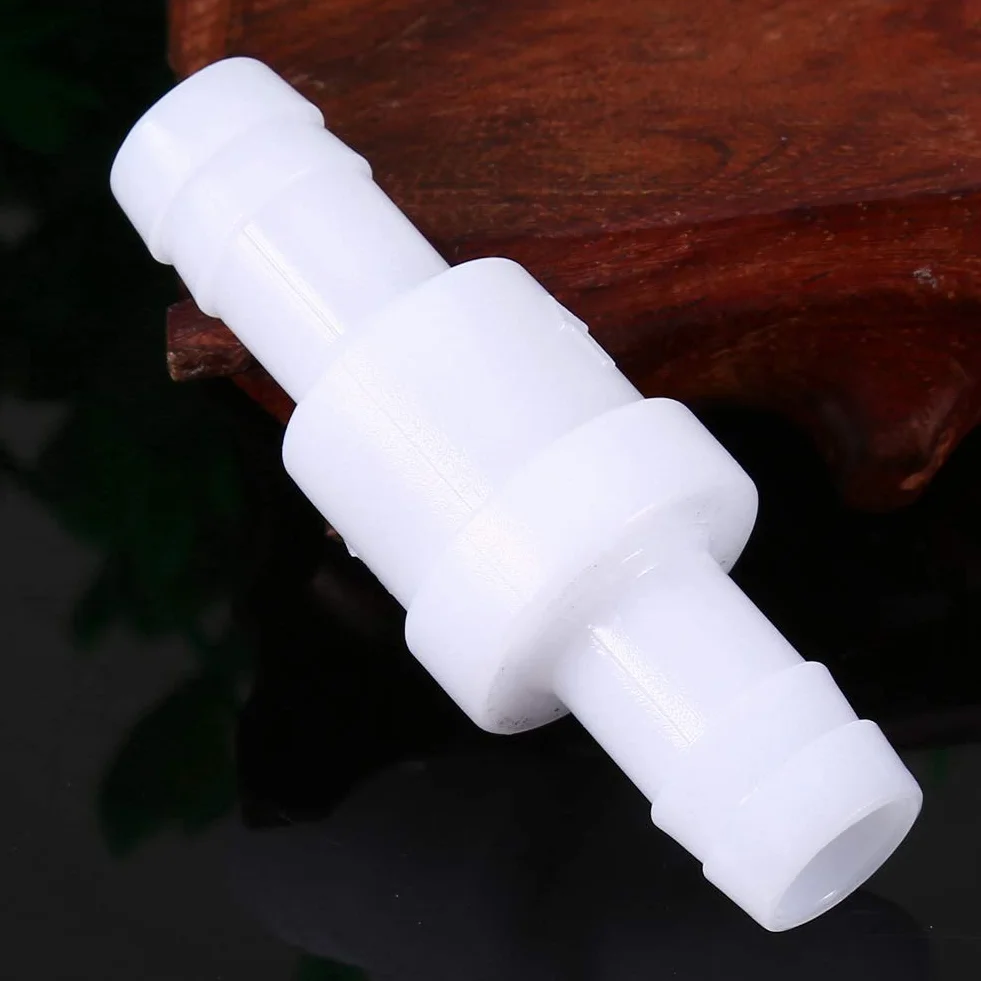 Watris Veiyi 1 sztuka zawór zwrotny 1/2 cala, zawór zwrotny, zawór zwrotny z tworzywa sztucznego do płynnego powietrza, wody, benzyny, olejów