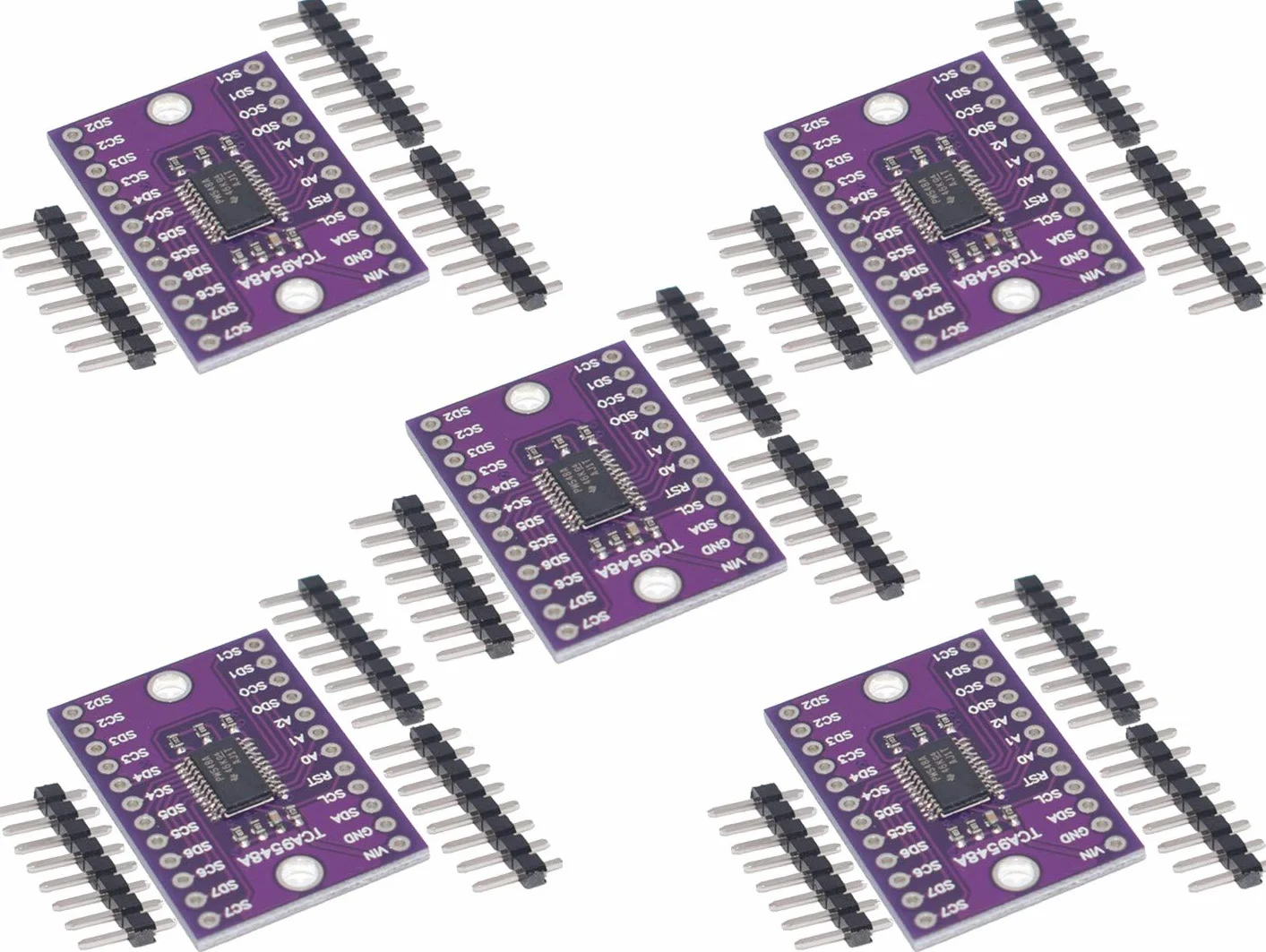 TCA9548A 8 Channel I2C IIC Multiplexer Expansion Board 1-to-8 5pcs