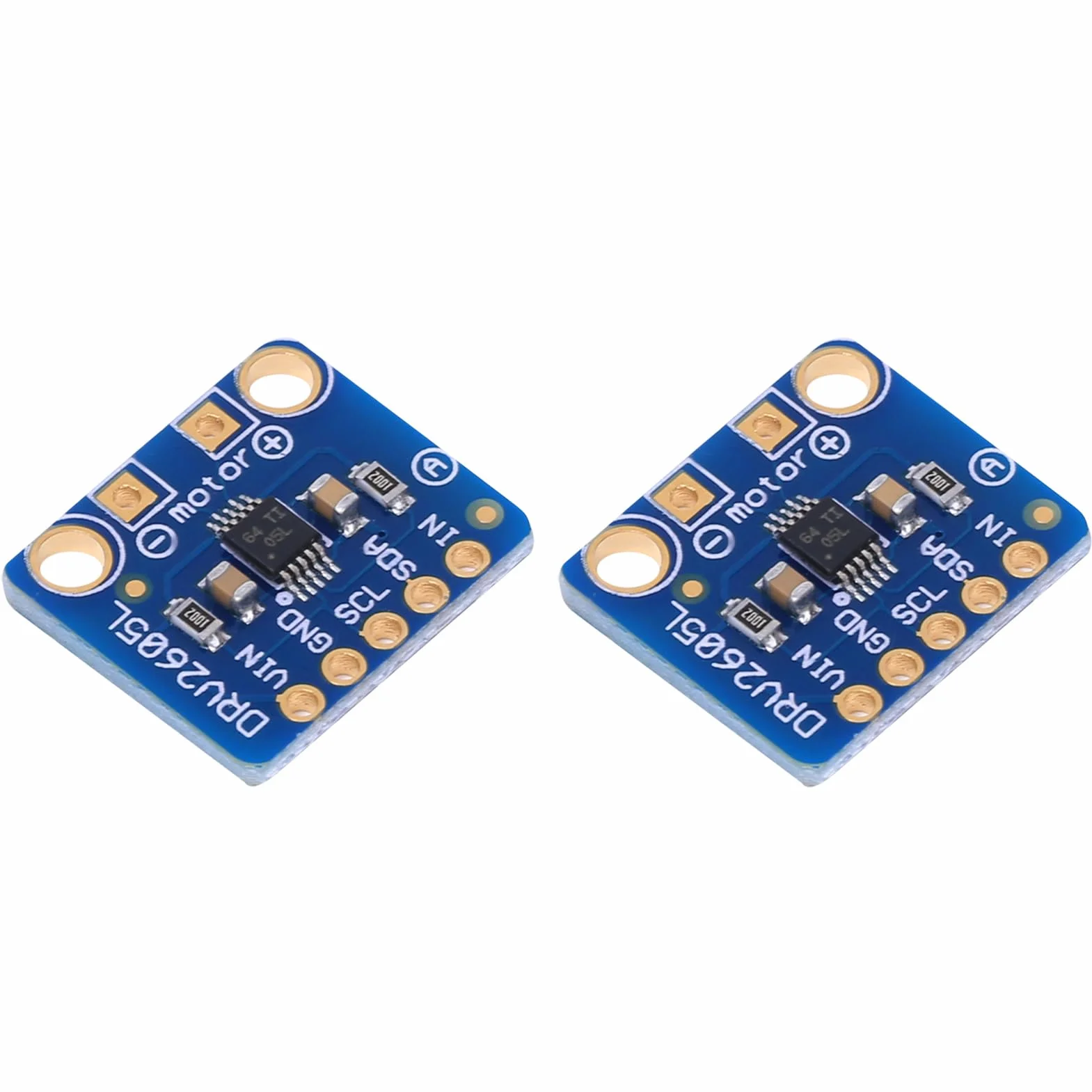 2 szt. Sterownik Haptic Silnika Wibracyjnego Wysokiej Jakości, Moduł DRV2605L z Ogólnymi Pinami Idealny dla Projektów DIY