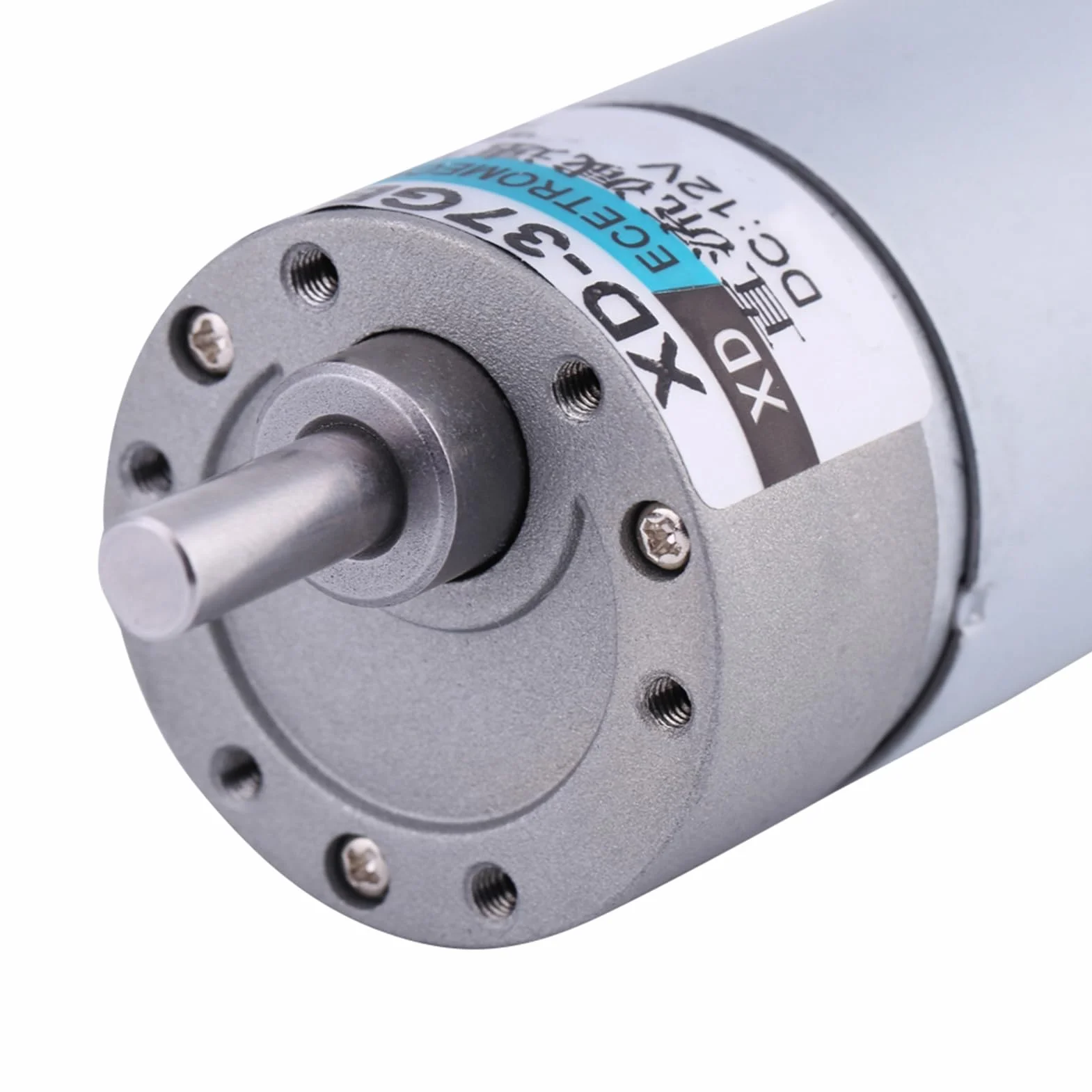FTVOGUE DC12V 15W 500 Rpm 37GB555 Silnik z czystą cewką z Drutu Miedzianym do Cichej Pracy w Maszynie