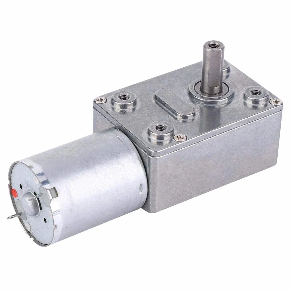 DC12V Schneckengetriebemotor Motor mit großer Torsionsdrehzahlreduzierung für mehrere Zwecke(5RPM)