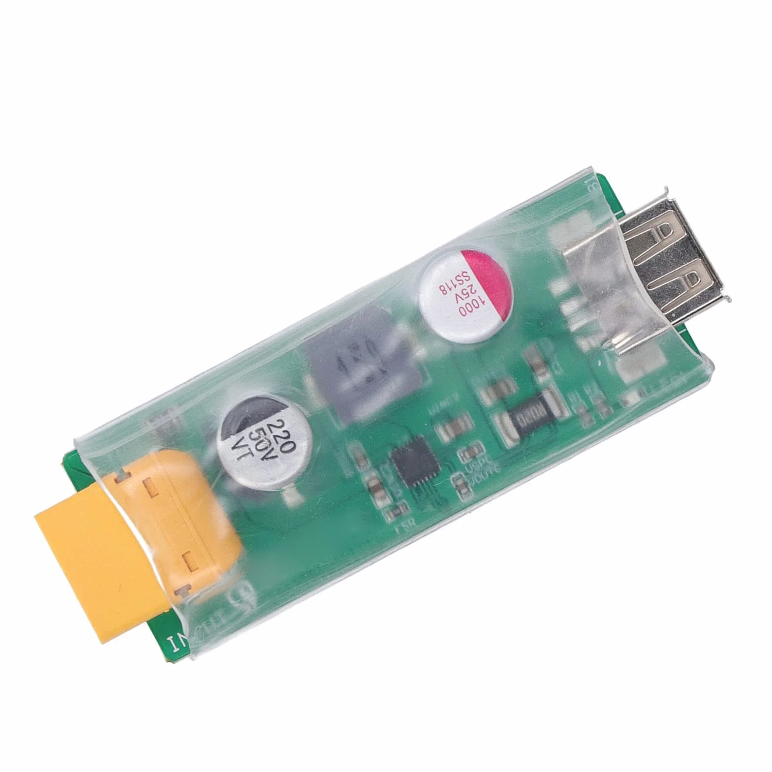 Konwerter ładowania XT60 na USB Multi Protection 3 Interfejsy PCB Moduł Konwersji