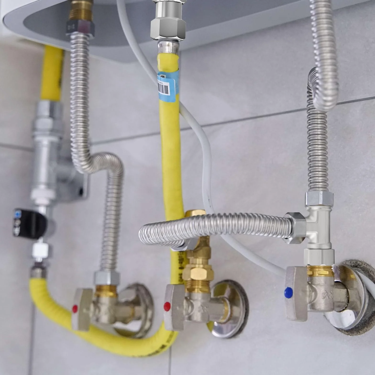1 szt. 3-kierunkowy prawy elastyczny ruchomy łącznik trójnikowy ze stali nierdzewnej 304, 3/4" męski BSP T-Fitting nakrętka rurowa do opryskiwacza, zaworu kątowego, ramienia prysznicowego