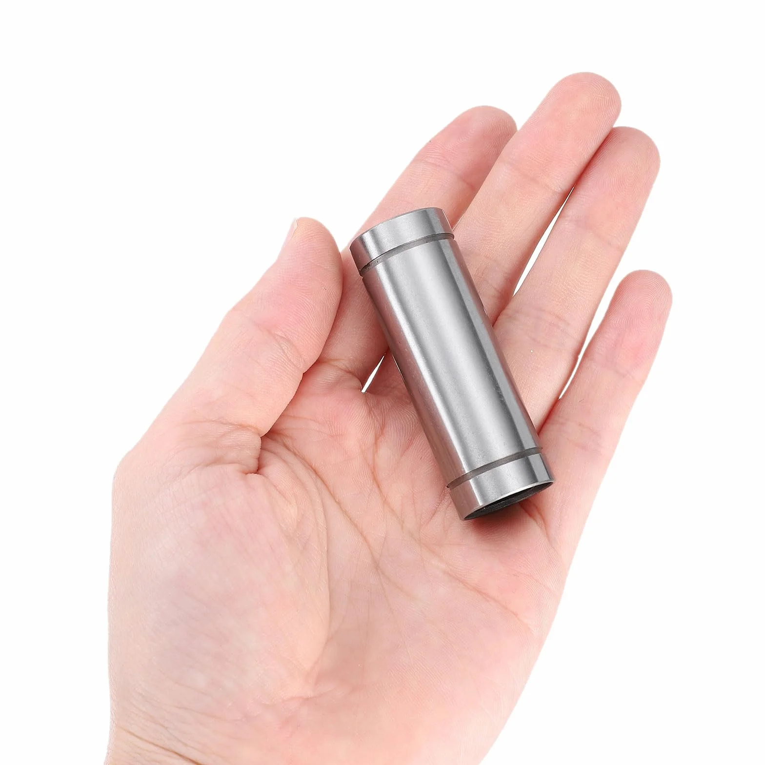 QUARKZMAN 2 szt. LM10LUU łożysko liniowe 10 mm ID 19 mm OD 55 mm długość podwójne uszczelnienie liniowe łożyska kulkowe stalowe gumowe do drukarki 3D maszyna do pakowania żywności