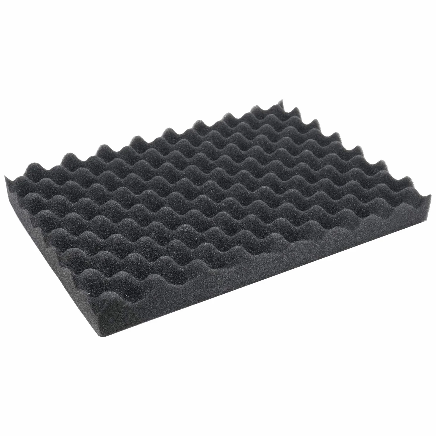 HMF 14515 pianka z wypustkami, pianka akustyczna, 440 x 315 mm, wkładka do walizki, na blat, wysokość: 45 mm