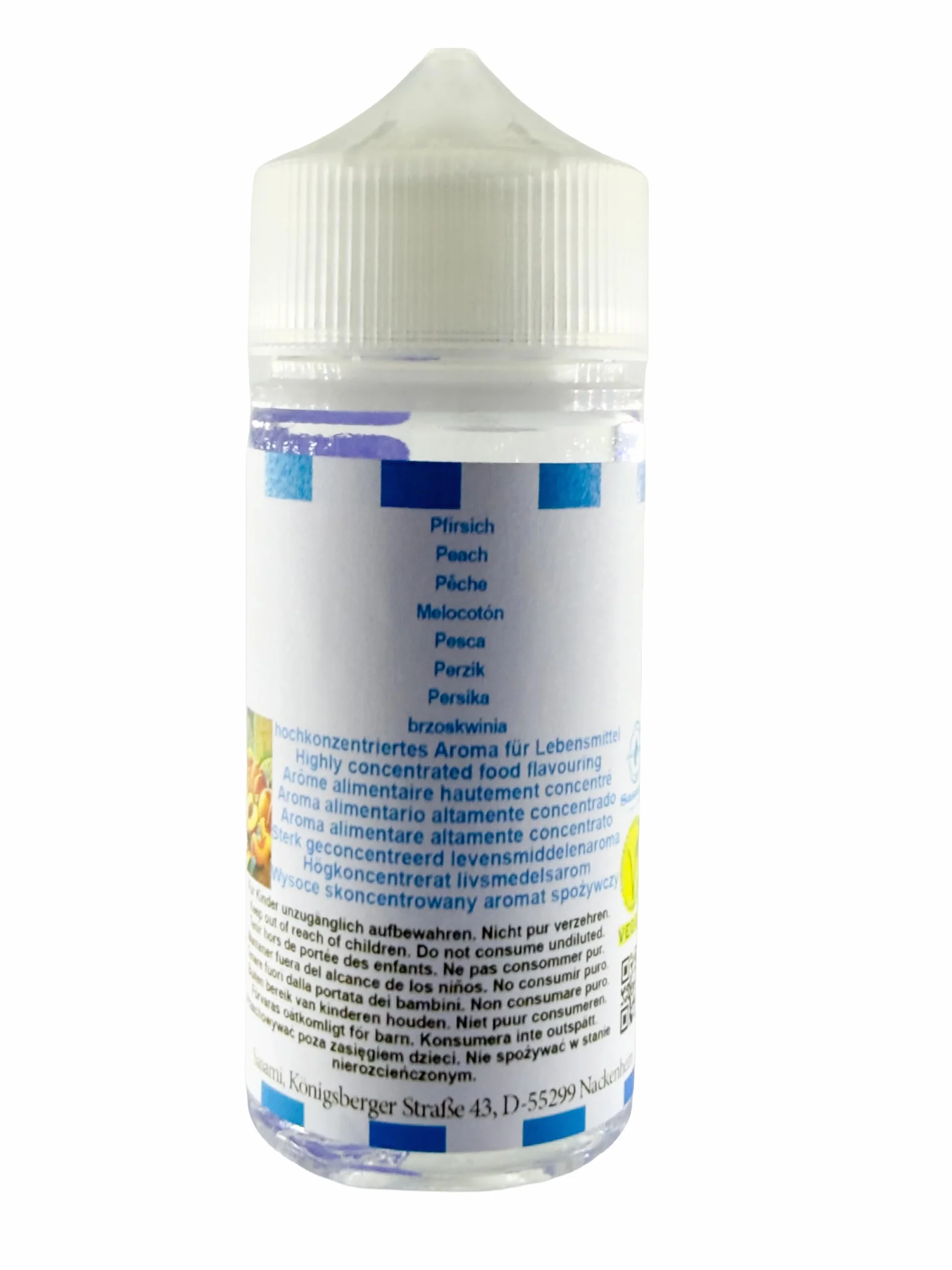 brzoskwinia Aromat Koncentrat - wegański - Sasami - 10ml