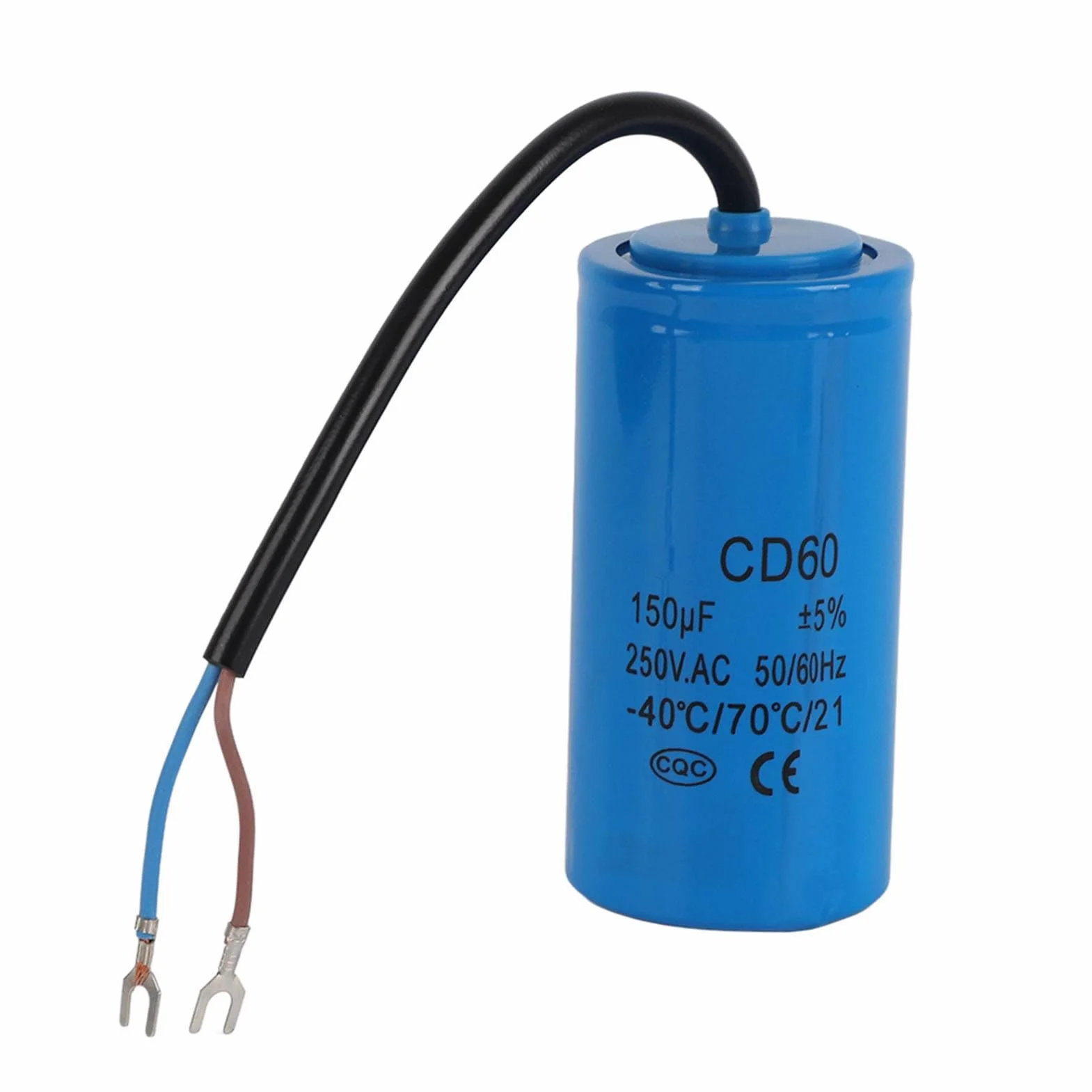 Kondensator Roboczy 450V 150uF CD60 250V AC do Silników Jednofazowych Klimatyzatorów Sprężarek