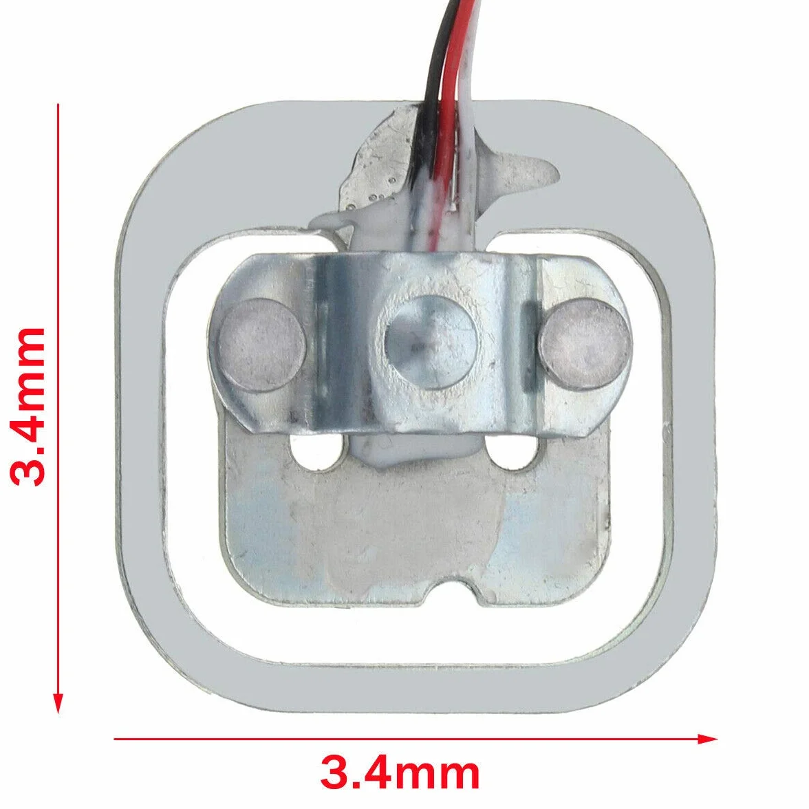 4 szt. DIY 110lbs 50 kg półmostka obciążalność komórki ciężaru czujnik napięcia oporu + moduł AD HX711