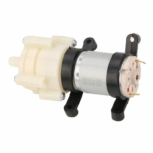 Pompa Membranowa 12V DC, Mini Elektryczna Pompa Ssąca do Wody, Cicha Konstrukcja, do Parzenia Herbaty, Chłodzenia Wodą, Akwarium