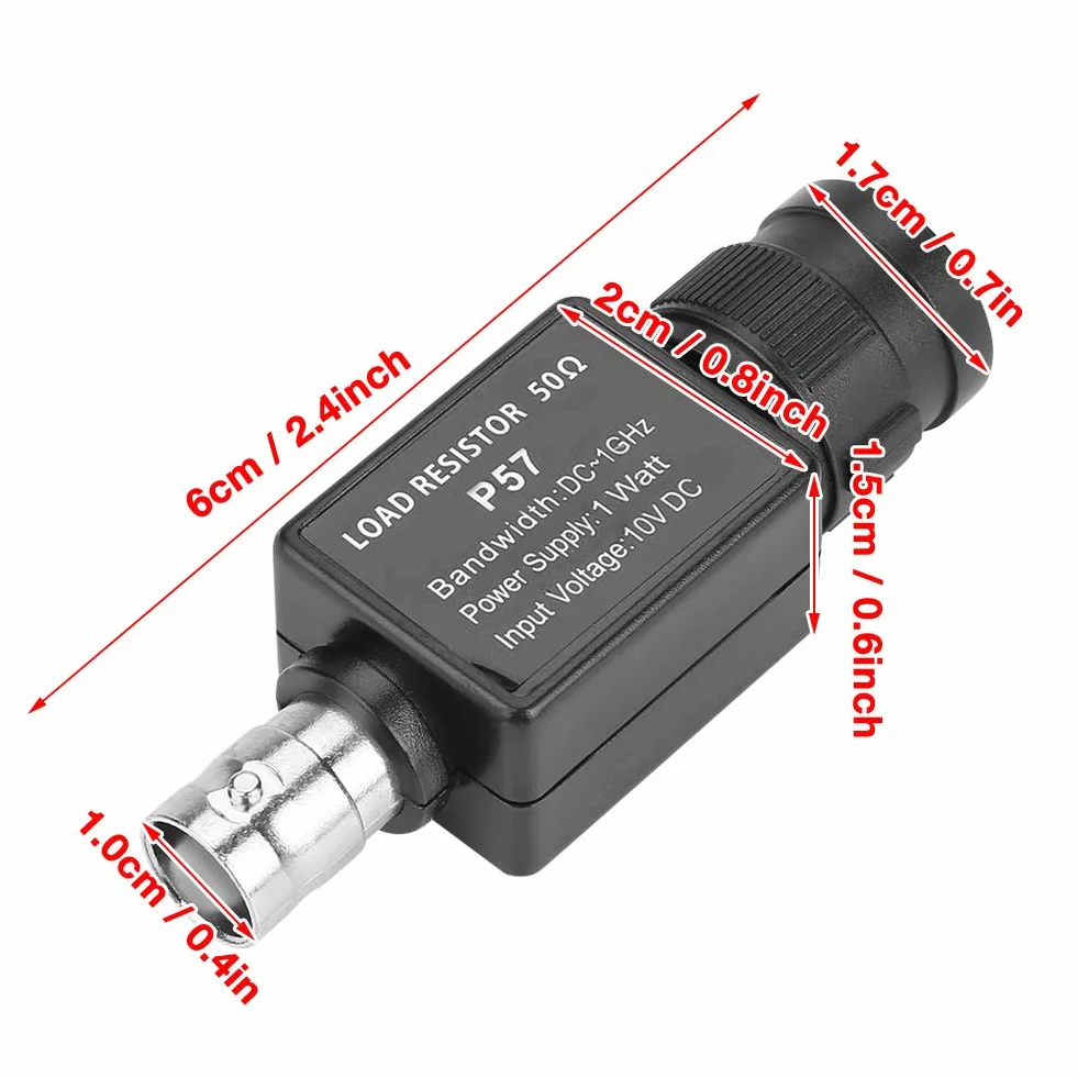 Adapter złącza Ohm, P57 50 omów Q9 Adapter złącza BNC do żeńskiego BNC