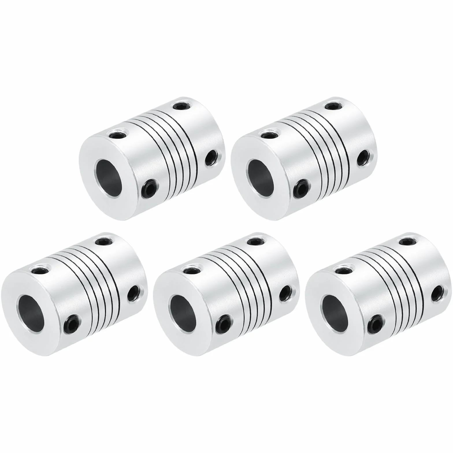 Sprzęgło wału L25 x D19 8 mm ze stopu aluminium do drukarki 3D CNC