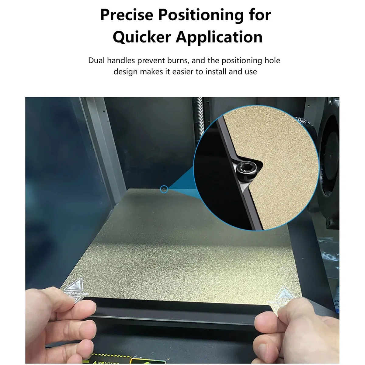 Płyta drukująca PEI 235 x 235 mm, zamiennik łóżka drukarskiego drukarki 3D, dwustronnie teksturowana PEI + gładka płyta konstrukcyjna PEO, dla K1 K1 Max