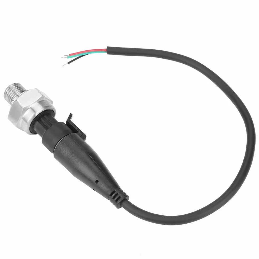 Czujnik ciśnienia G1/4 DC 5V ze stali nierdzewnej do oleju opałowego wody powietrza i gazu zakres 0-200PSI czujnik ciśnienia oleju