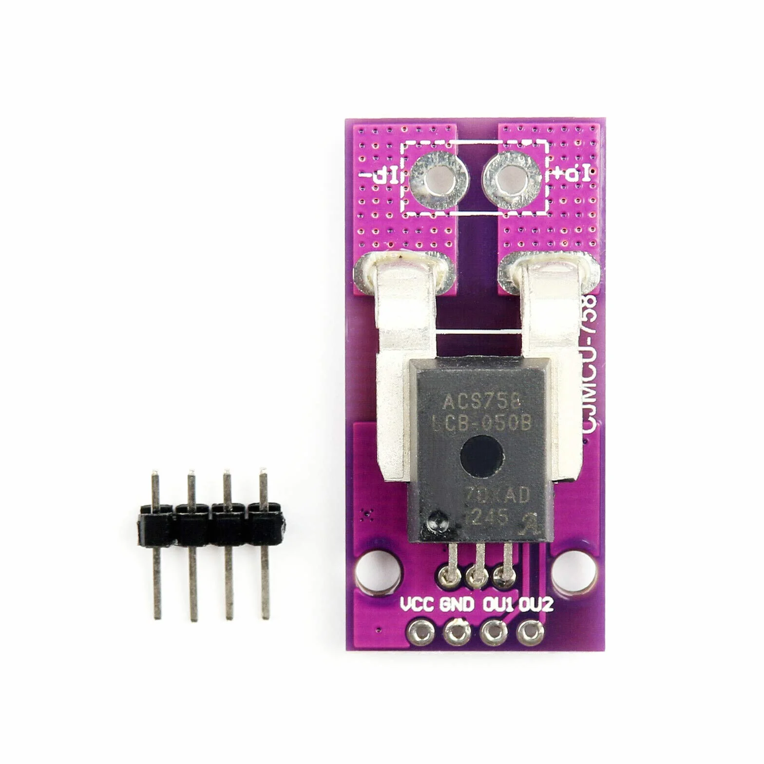 Hailege ACS758 ACS758LCB-050B-PFF-T 50A Linear Current Sensor ACS758LCB moduł prądu 120 kHz szerokość pasma 3-5,5 V