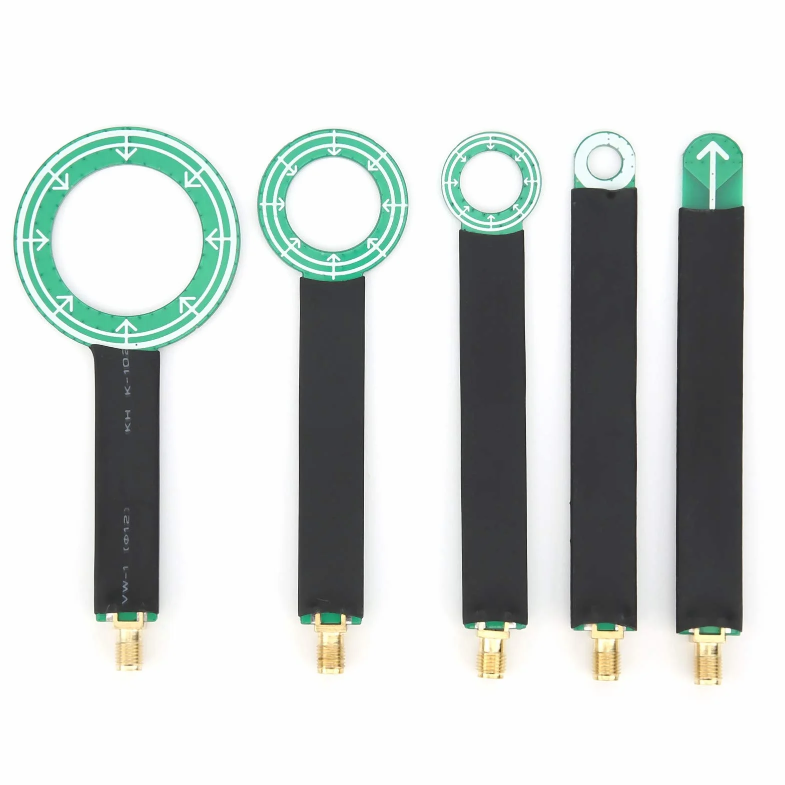 5 Stück PCB EMI EMC Magnetfeldantenne, Magneic Electric Near Field Probe Set Mit Spektrumanalysator verbinden