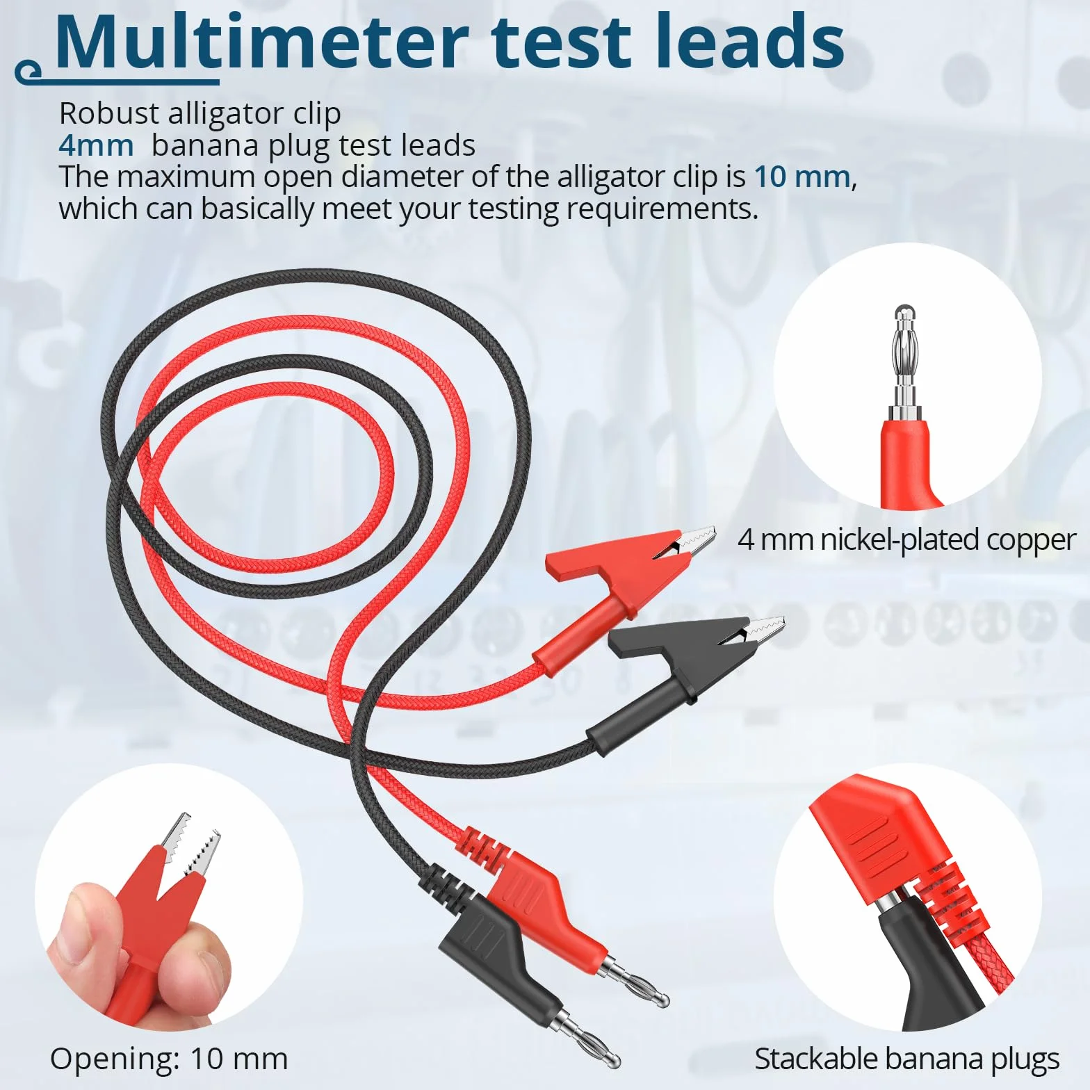 Kabel do testowania 15 A 1000 V do multimetru