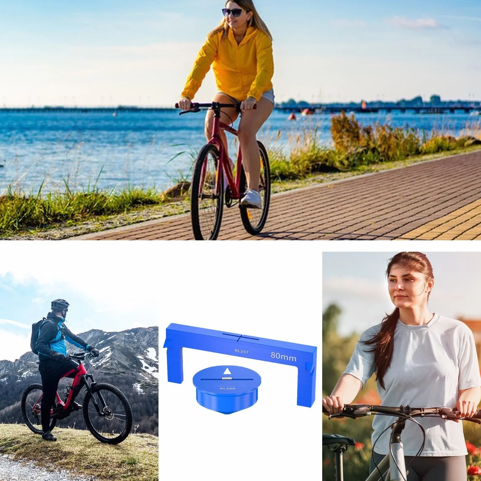 Measuring Gauge for Cycle Seat Height, Magnetic Height Adjustment Tool for Cycles Seat Cushion, Portable Riding Accessory for Father, Boyfriend, Grandfather