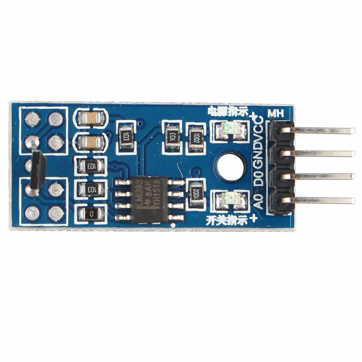 moduł prędkości silnika z czujnikiem Halla 3144E pojedynczy otwarty obwód pomiar pola magnetycznego kompatybilny z Arduino