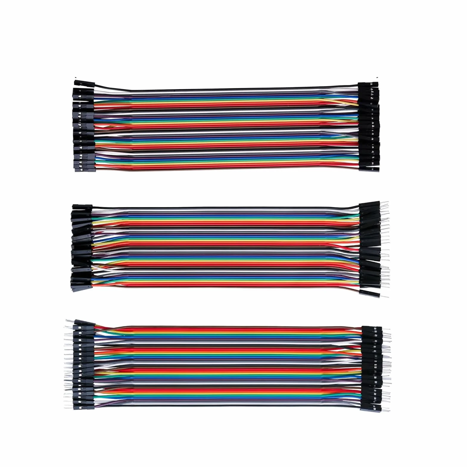 Kabel Dupont 20 cm 3 sztuk męski do żeńskiego zworka zestaw dla Raspberry Pi