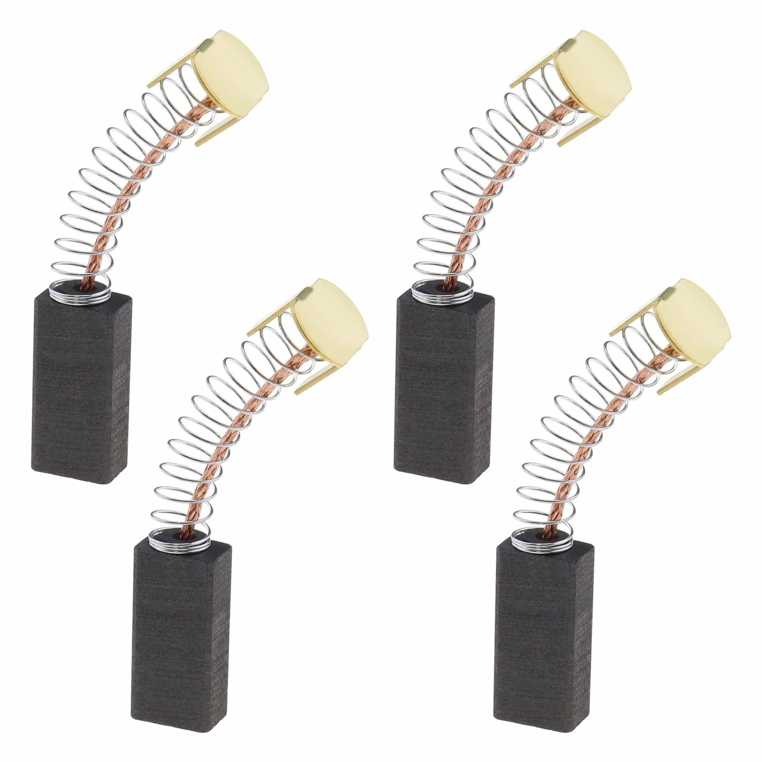 Create idea 2 pary wymiennych szczotek węglowych kompatybilnych z wymiennymi szczotkami silnika Moretti 6 x 9 x 20 mm