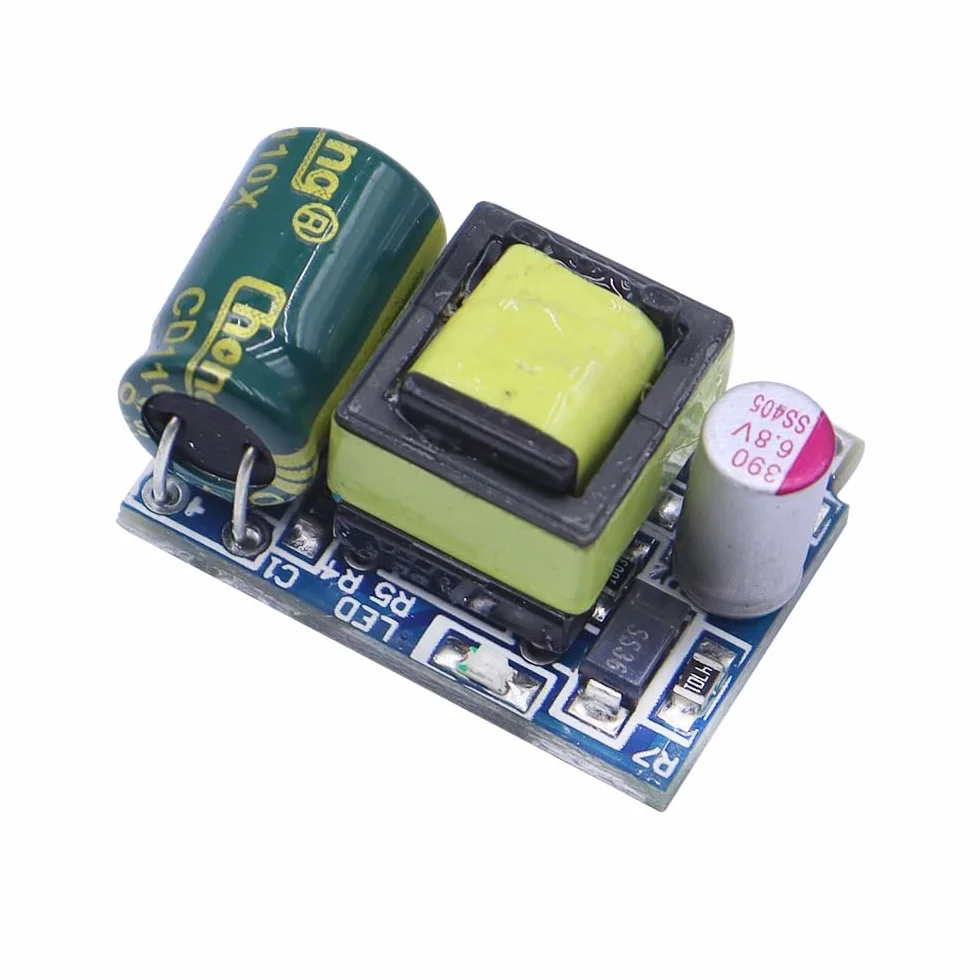 Namvo 2 szt. AC DC modu? zasilacza, AC 220 V do DC 5 V mikro g?o?no?? izolowana p?yta zasilacza izolowany regulowany modu? zasilacza