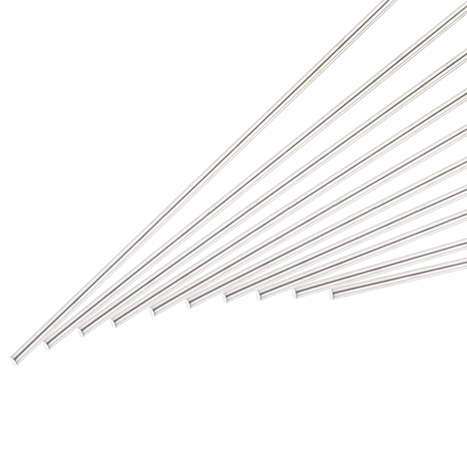 QUARKZMAN 2 mm x 100 mm pręt okrągły ze stali nierdzewnej, metalowy pręt z litego wału, drążek tokarski do samodzielnego wykonania, projektów rękodzielniczych, modeli samochodów, helikopterów,