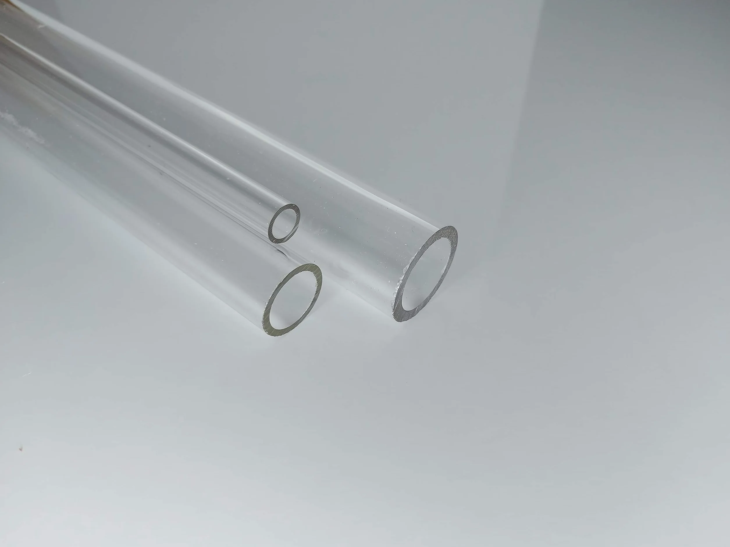 Rura ze szkła akrylowego XT, przezroczysta, 40/34 mm długość 1000 mm bezbarwna
