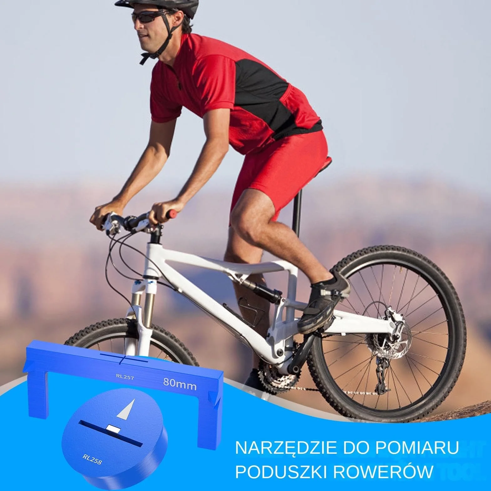 Measuring Gauge for Cycle Seat Height, Magnetic Height Adjustment Tool for Cycles Seat Cushion, Portable Riding Accessory for Father, Boyfriend, Grandfather