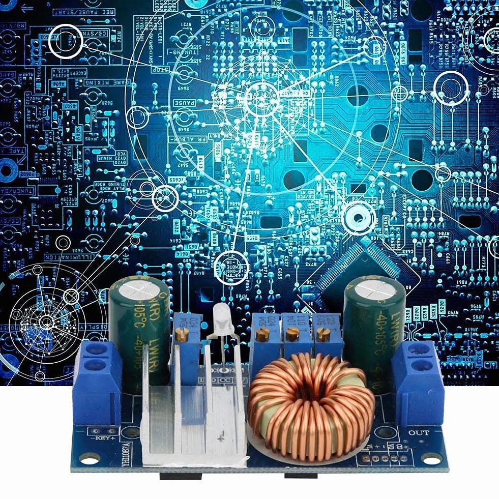 DC-DC Buck Converter moduł MPPT solarny moduł sterowania solarnego moduł ładowania wejście 6-36 V DC wyjście 1,25-32 VDC