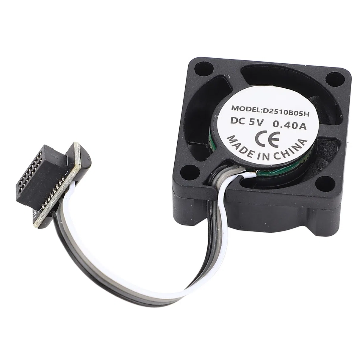 Wentylator Hotend do drukarki 3D P1P, P1S, 2510 wentylatorów 25 x 25 x 10 mm, 18 000 obr./min, wentylator 5 V, regulacja temperatury PWM