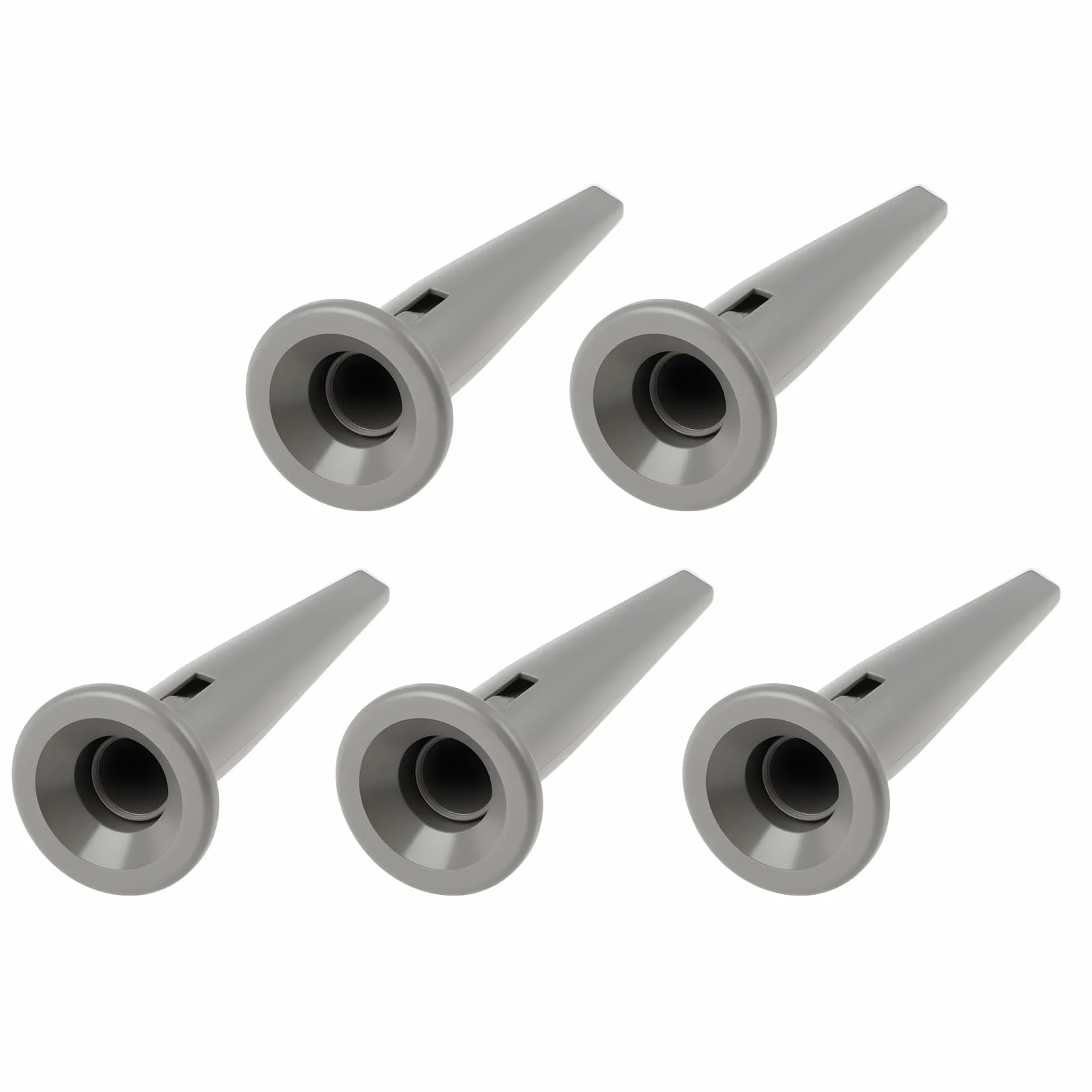 5 x szare nasadki sondy oscyloskopowej kompatybilne z instrumentami Tektronix P6139A, P6138A, P6109, P6105
