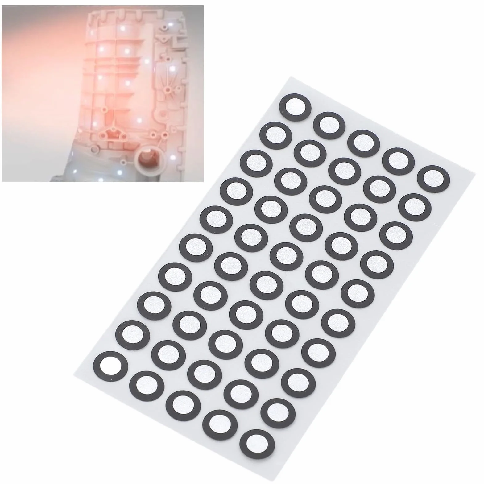 Marker do Skanowania 3D 6mm 1000 szt. Folia Odblaskowa PET Markery o Wysokim Współczynniku Odblasku