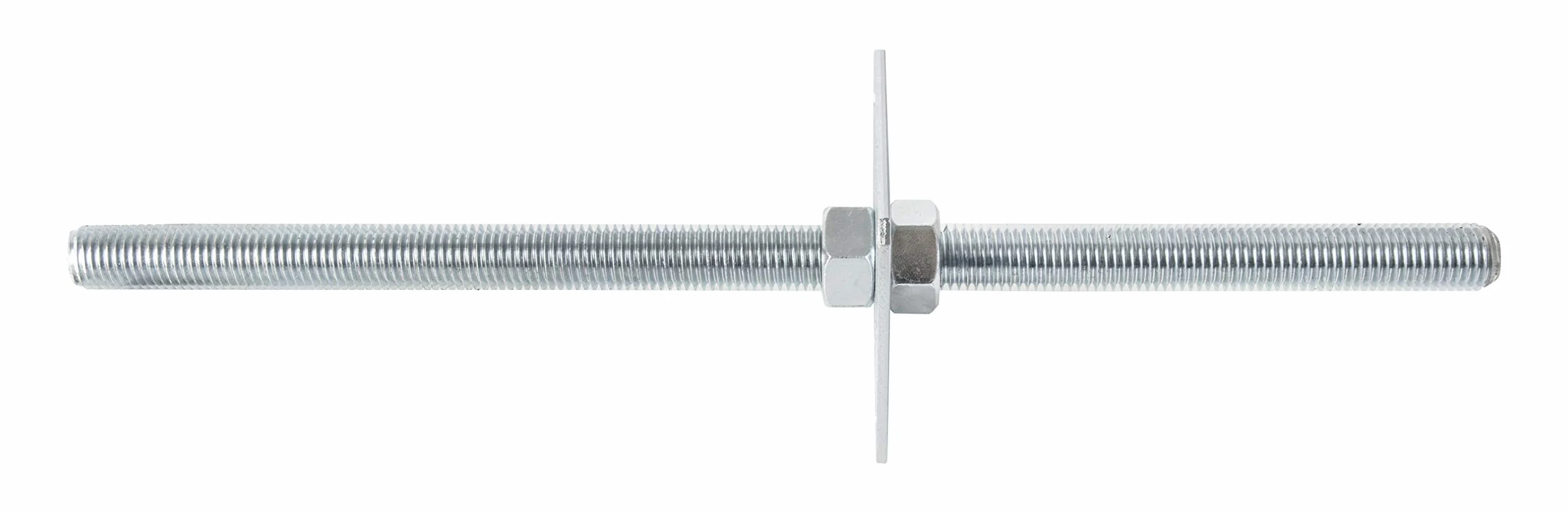 ADGO Podstawa Słupa Kotwa Regulowana Pręt Gwintowany 160 x 500 mm M24, do Betonu