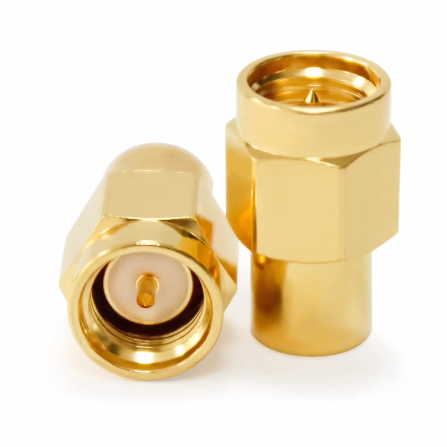TOJOIN 2 szt. SMA męskie obciążenie/zakończenie RF DC do 18 GHZ koncentryczne terminatory SMA wtyczka ładująca sprzęt testowy RF adapter złącza 50 omów 0,25 W VSWR 1,3 standard MIL-C-39012GB11313