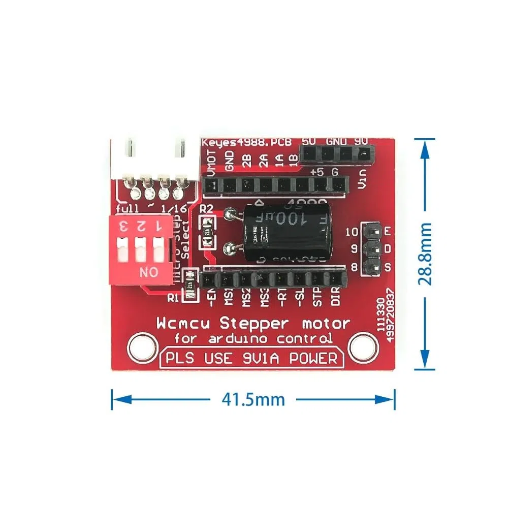 DollaTek 5 szt. drukarka 3D sterownik silnika krokowego sterownik rozszerzenie tarcza p?yta dla A4988 DRV8825