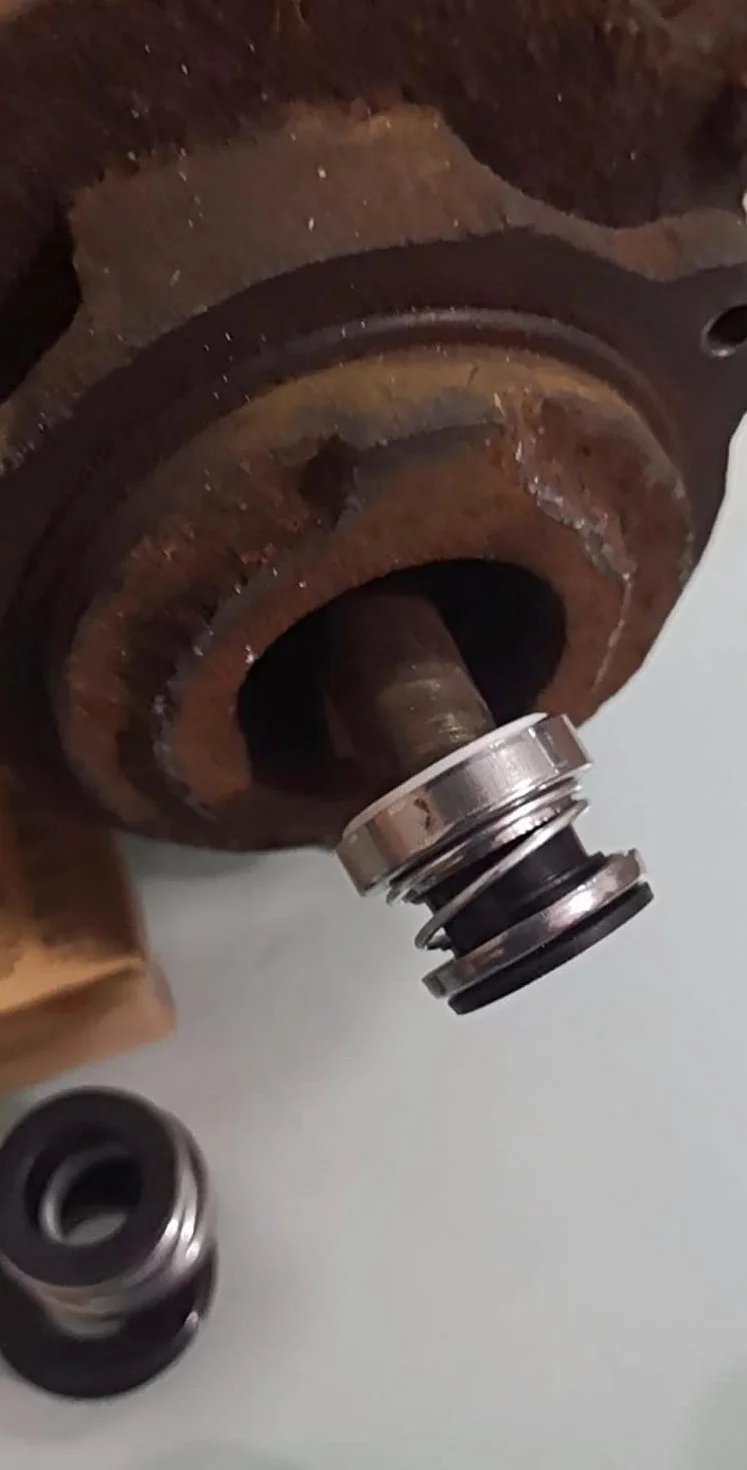 Othmro Uszczelnienie mechaniczne 103-12 do wału pompy, pomp wodnych, uszczelnienie mechaniczne stop tworzywa sztucznego, 2 szt
