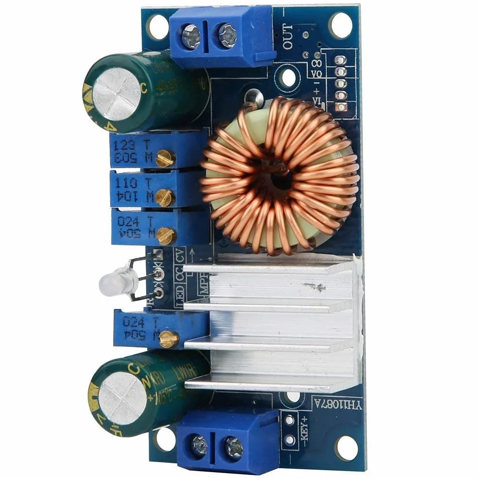 DC-DC Buck Converter moduł MPPT solarny moduł sterowania solarnego moduł ładowania wejście 6-36 V DC wyjście 1,25-32 VDC