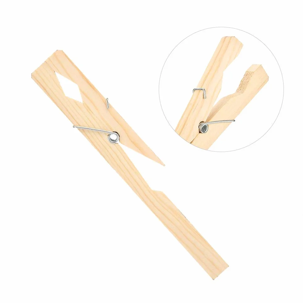 10 stücke Holz Reagenzglas Klemmhalter für Laborgeräte Prüfwerkzeug