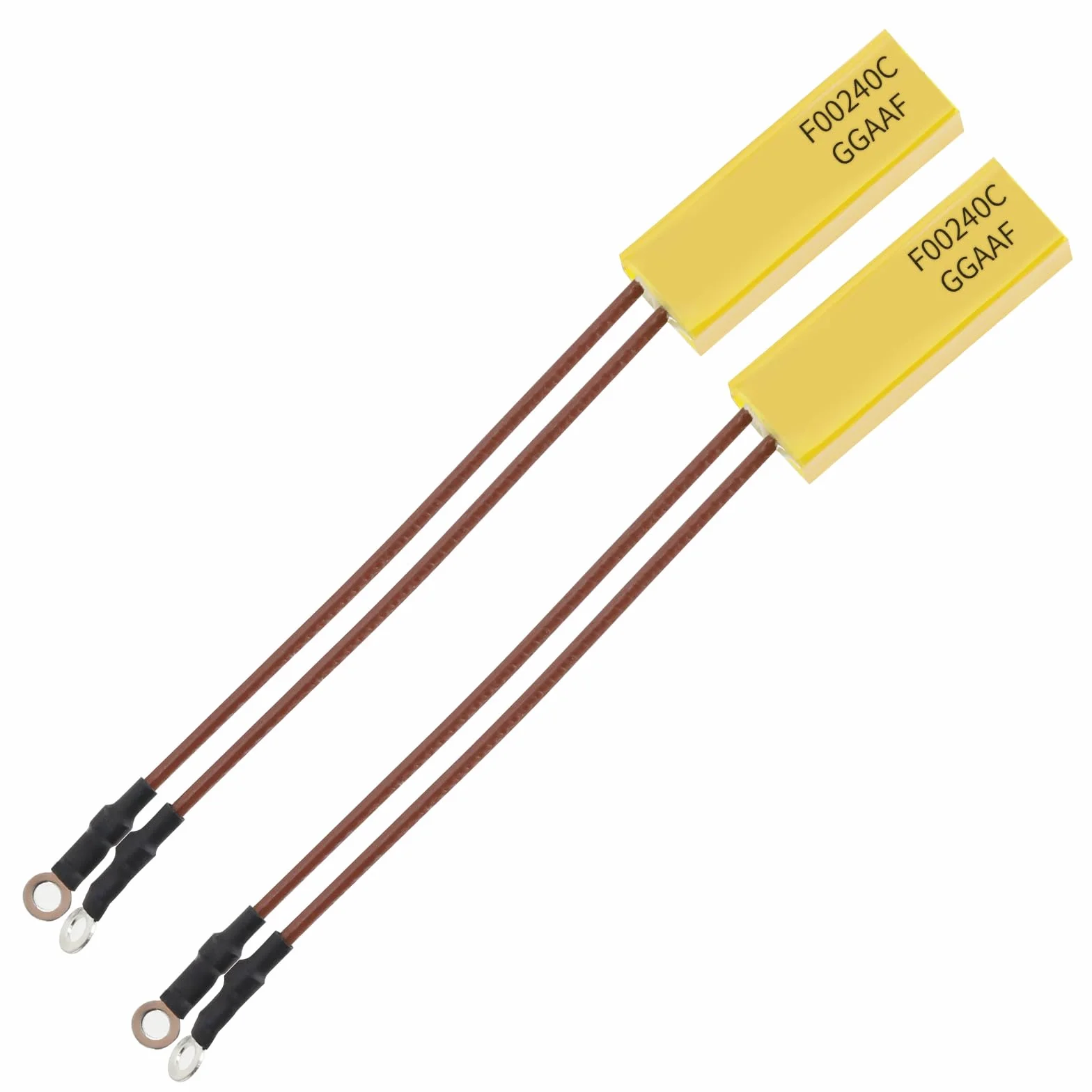 Create idea 2 szt. ceramicznych bezpieczników termicznych 10 A 250 V 240 ℃ kompatybilne z lokówką, prostownicą do włosów, ochrona przed przegrzaniem, drut ze stopu ABS