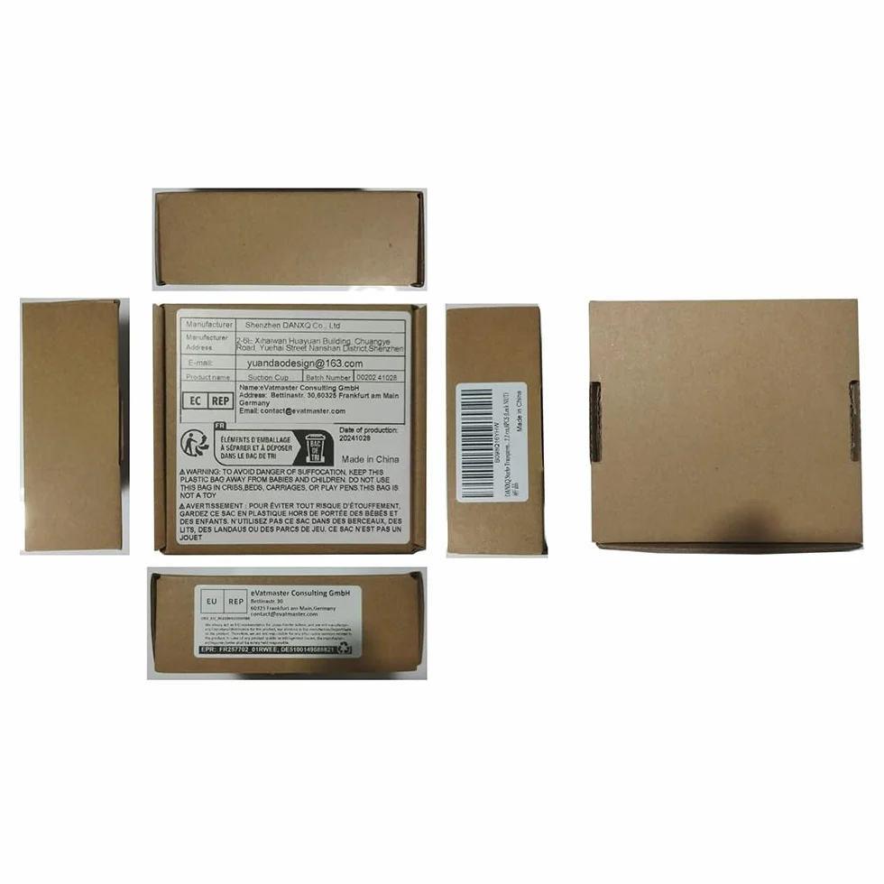 Przyssawka z nakrętką PCW M6 długa śruba 4,4 cm 6 szt. Lock NUT