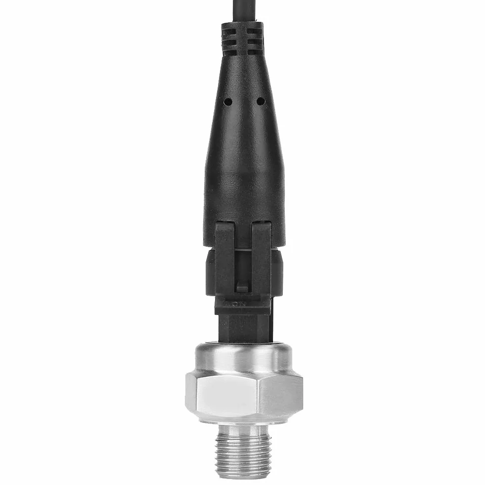 Czujnik ciśnienia G1/4 DC 5V ze stali nierdzewnej do oleju opałowego wody powietrza i gazu zakres 0-200PSI czujnik ciśnienia oleju