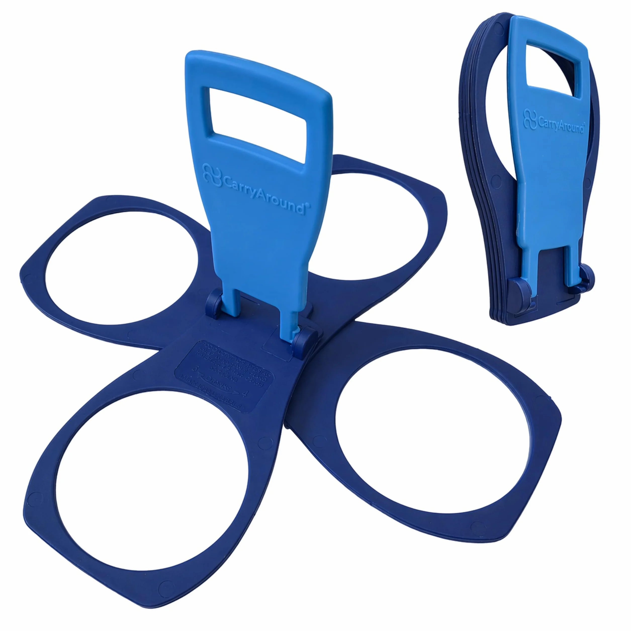 CarryAround® Składany uchwyt na kubki/kadźca [WYKONANY W UK] Uchwyt na kawę do wynosu, napoje bezalkoholowe, pinta, piwo, uchwyt na napoje, wytrzymały, wielokrotnego użytku, kieszonkowy, na festiwale